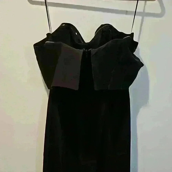 Dress the population black dress strapless gown - Picture 6 of 6